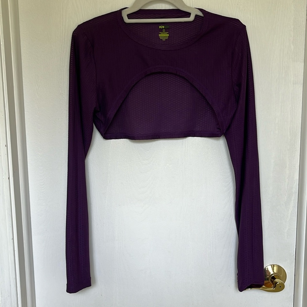 Deep Purple PopFlex Enchanted Shrug